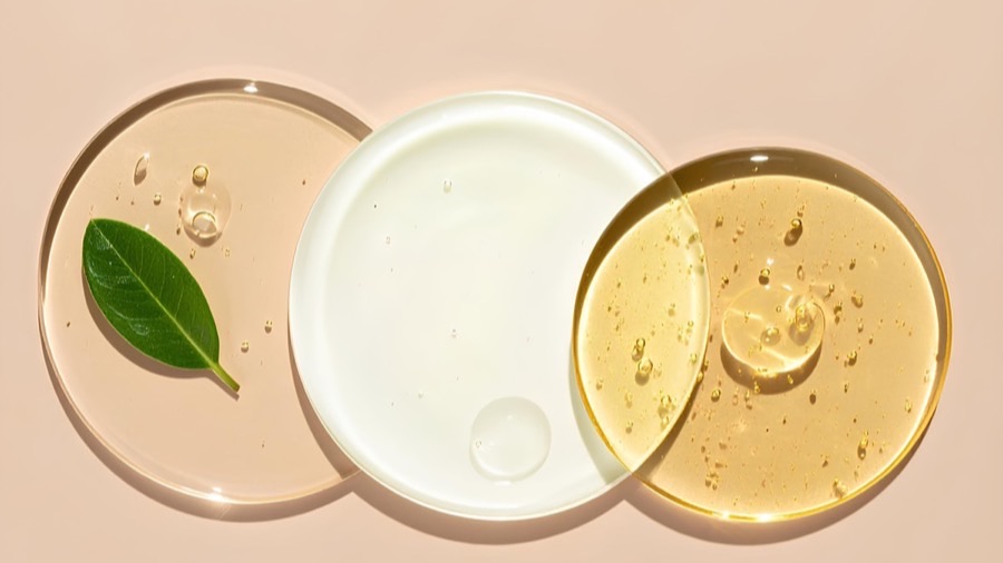 Gel transparente em placas, imagem ilustrativa do ácido hialurônico